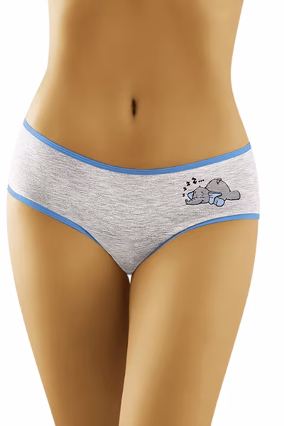 Figi Model Funny Słonik 2501 Melange Grey - Wolbar — zdjęcie 1
