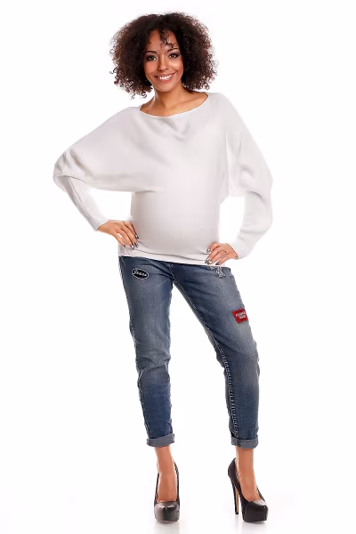 Sweter model 70003C White - PeeKaBoo — zdjęcie 2