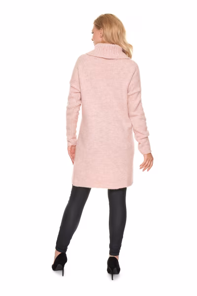 Sweter Ciążowy Model 30078 Pink - PeeKaBoo — zdjęcie 3