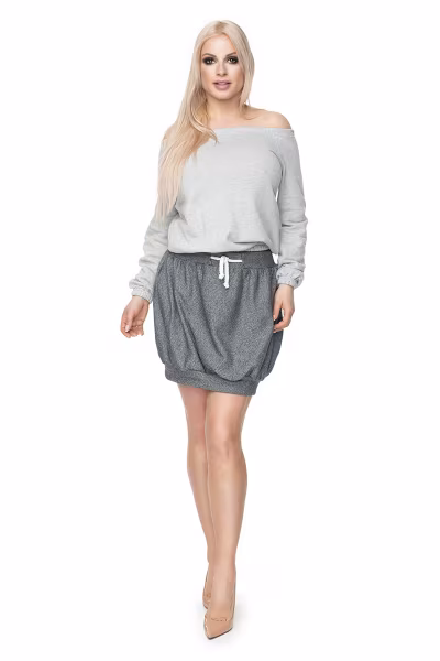 Spódnica Model 0110 Dark Grey - PeeKaBoo — zdjęcie 1