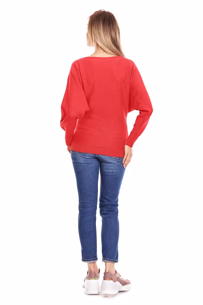 Sweter model 70003C Neon Coral - PeeKaBoo — zdjęcie 3