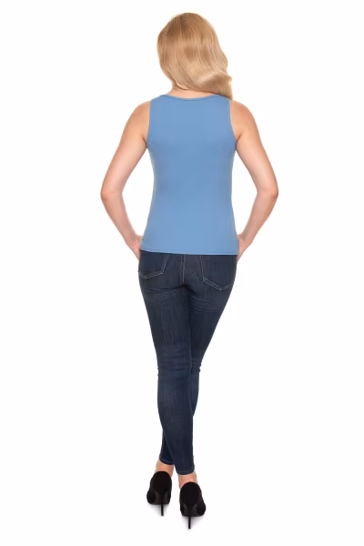 Bluzka Model 1718 Blue - PeeKaBoo — zdjęcie 3