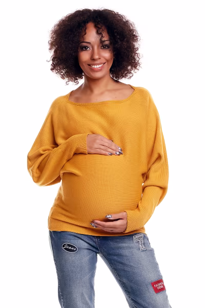 Sweter model 70003C Mustard - PeeKaBoo — zdjęcie 1