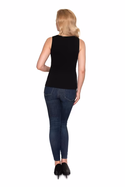Bluzka Model 1718 Black - PeeKaBoo — zdjęcie 3