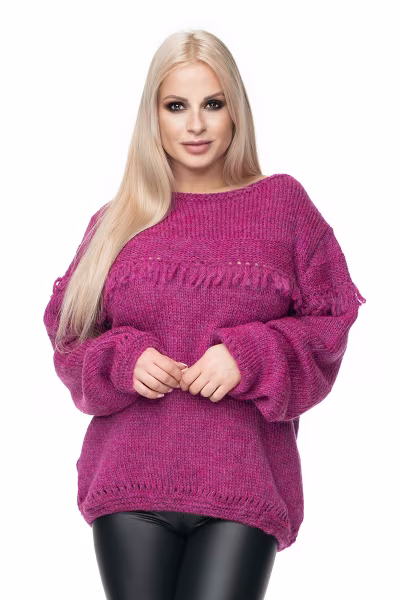 Sweter Damski Model 30062 Violet - PeeKaBoo — zdjęcie 1