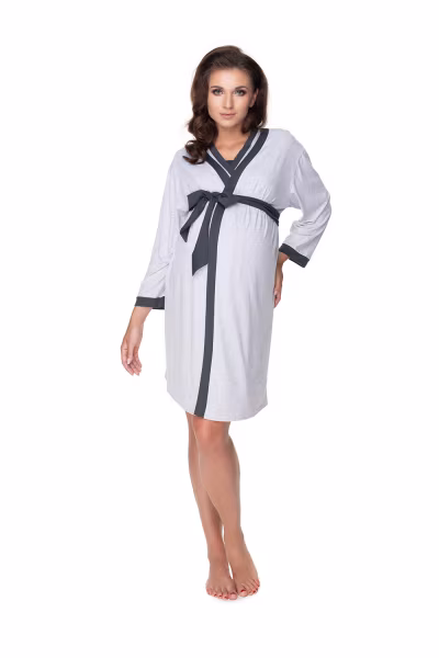 Piżama Komplet Model 0149 Grey - PeeKaBoo — zdjęcie 1