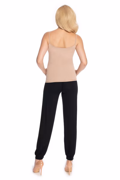 Spodnie Ciążowe Model 0176 Black - PeeKaBoo — zdjęcie 3
