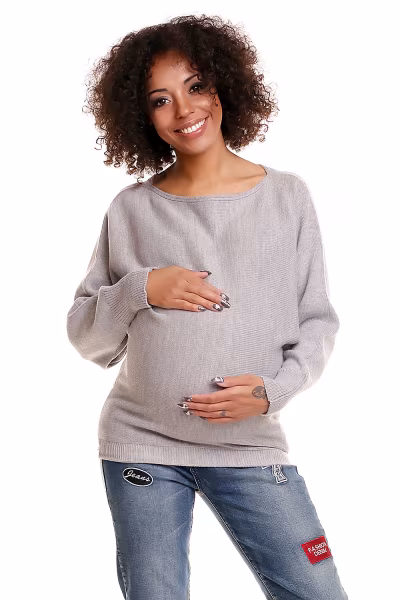 Sweter model 70003C Light Gray - PeeKaBoo — zdjęcie 1