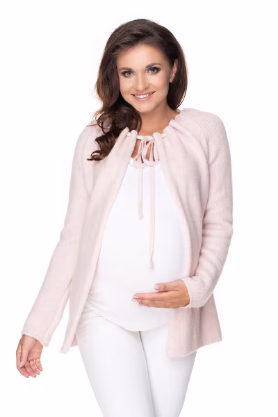 Kardigan Model 30074 Powder Pink - PeeKaBoo — zdjęcie 1