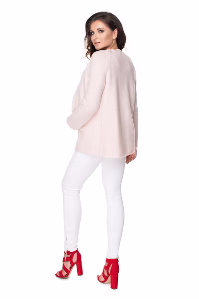 Kardigan Model 30074 Powder Pink - PeeKaBoo — zdjęcie 3