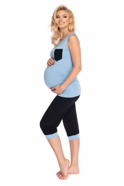 Piżama Damska Model 0177 Błękit - PeeKaBoo — zdjęcie 2