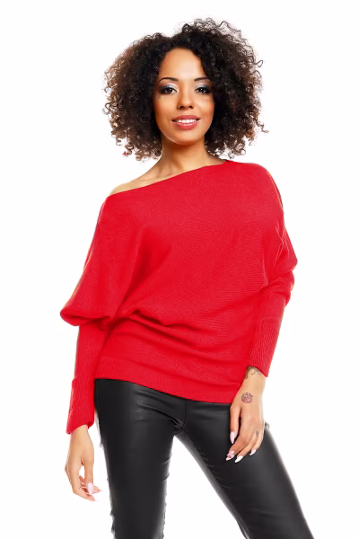 Sweter model 70003 Neon Coral - PeeKaBoo — zdjęcie 1
