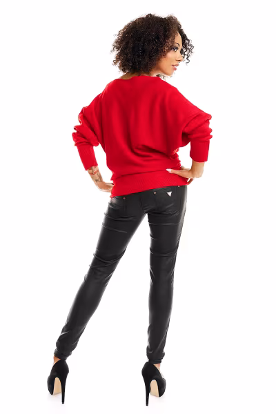 Sweter model 70003 Neon Coral - PeeKaBoo — zdjęcie 3