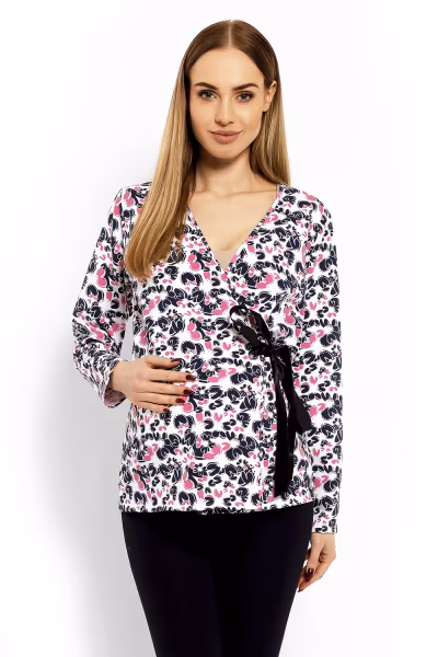 Bluzka Ciążowa Model 1626DC Cleo - PeeKaBoo — zdjęcie 1