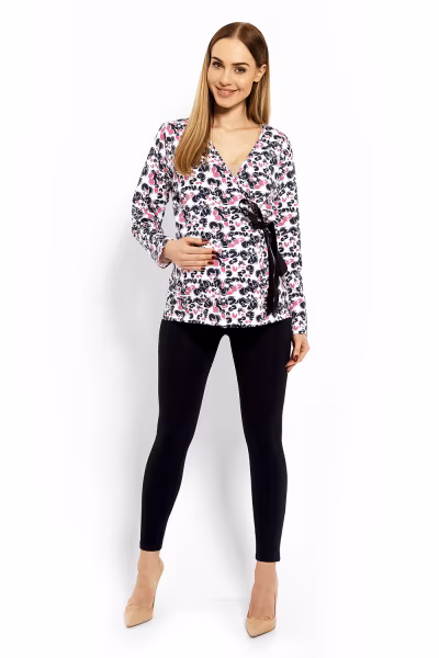 Bluzka Ciążowa Model 1626DC Cleo - PeeKaBoo — zdjęcie 2