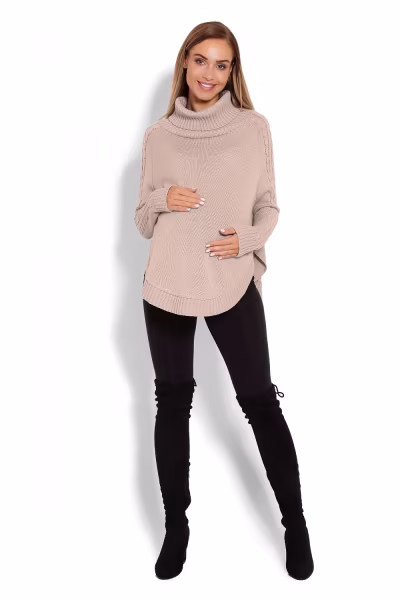 Ponczo Model 70009C Latte - PeeKaBoo — zdjęcie 2