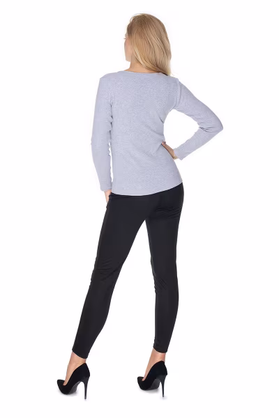 Bluzka Model 0163 Grey - PeeKaBoo — zdjęcie 2