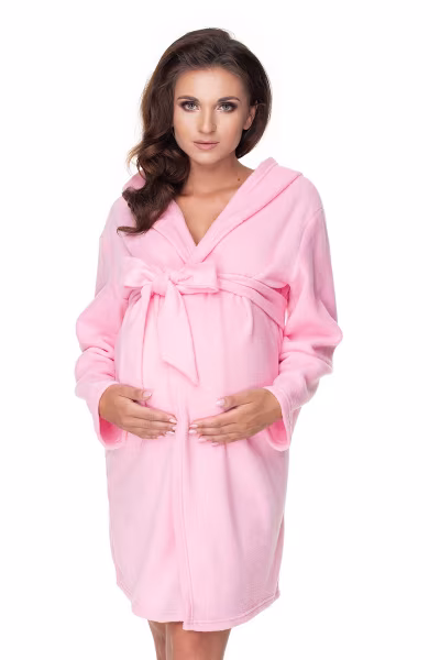 Szlafrok Damski Model 0148 Light Pink - PeeKaBoo — zdjęcie 1