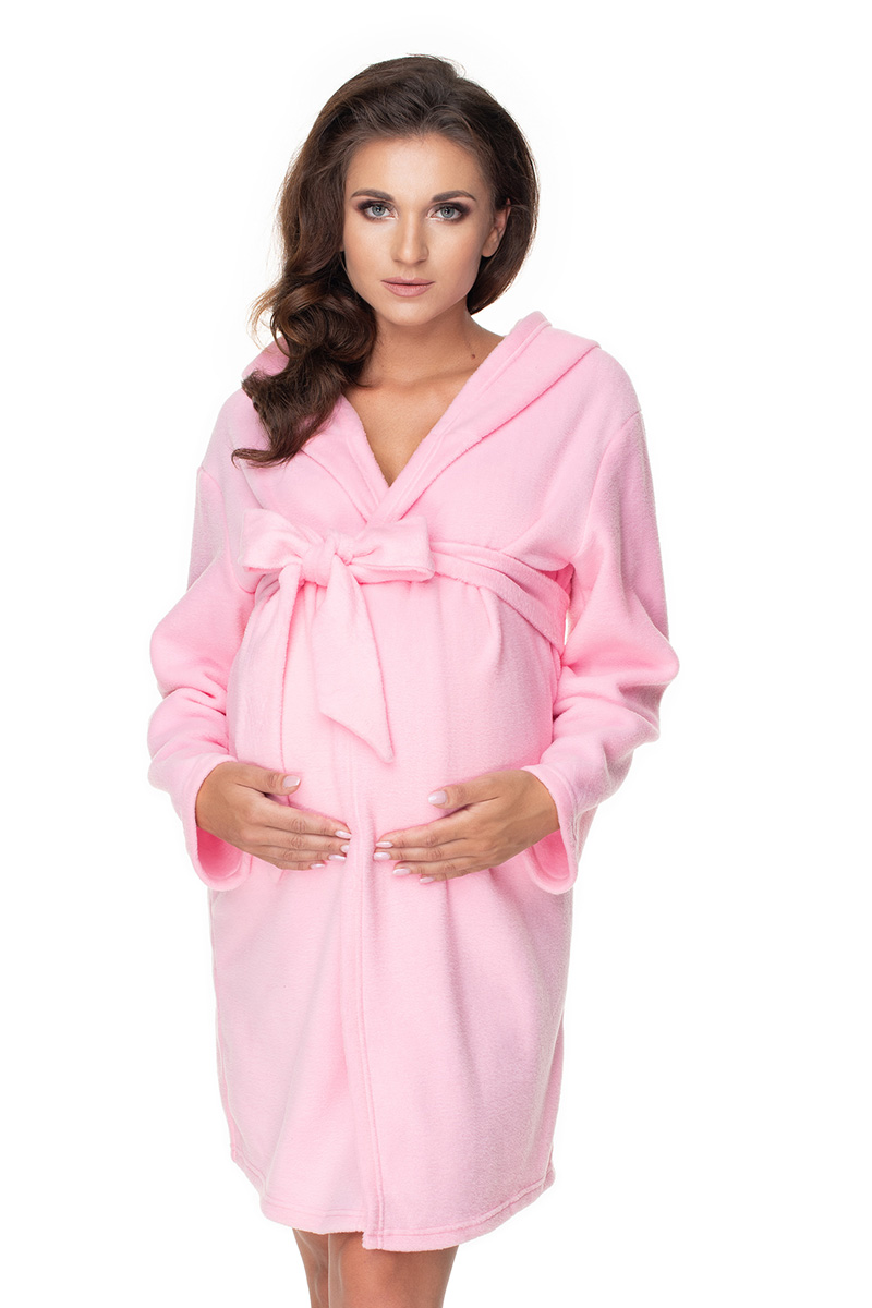 Szlafrok Damski Model 0148 Light Pink - PeeKaBoo