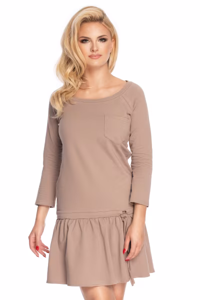 Sukienka Model 0172 Cappuccnio - PeeKaBoo — zdjęcie 1