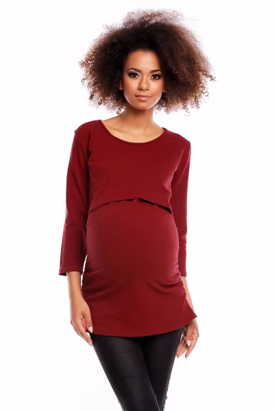 Tunika model 1474 Crimson - PeeKaBoo — zdjęcie 1
