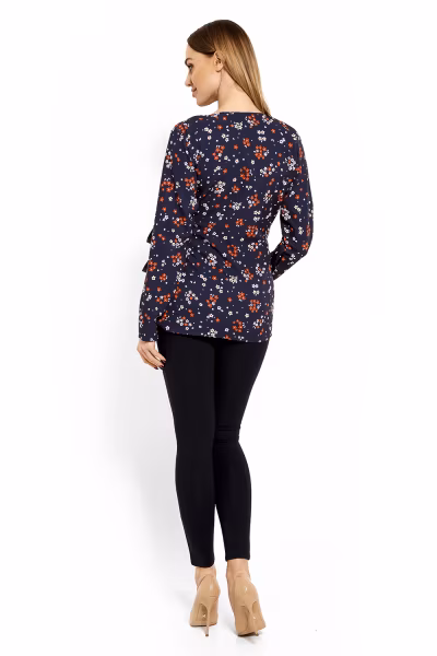 Bluzka Ciążowa Model 1626DC Flowers - PeeKaBoo — zdjęcie 3