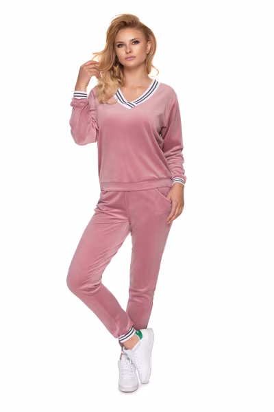 Spodnie Dres Damski Model 0194 Pink - PeeKaBoo — zdjęcie 1
