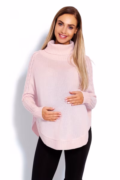 Ponczo Model 70009C Powder Pink - PeeKaBoo — zdjęcie 1