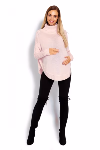 Ponczo Model 70009C Powder Pink - PeeKaBoo — zdjęcie 2