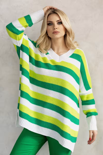 Sweter Damski Model 30091 Ecru - PeeKaBoo — zdjęcie 1