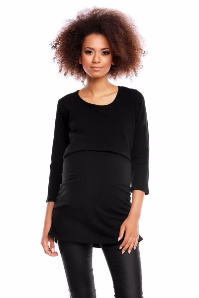 Tunika model 1474 Black - PeeKaBoo — zdjęcie 1
