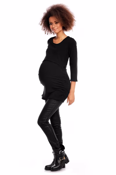 Tunika model 1474 Black - PeeKaBoo — zdjęcie 3