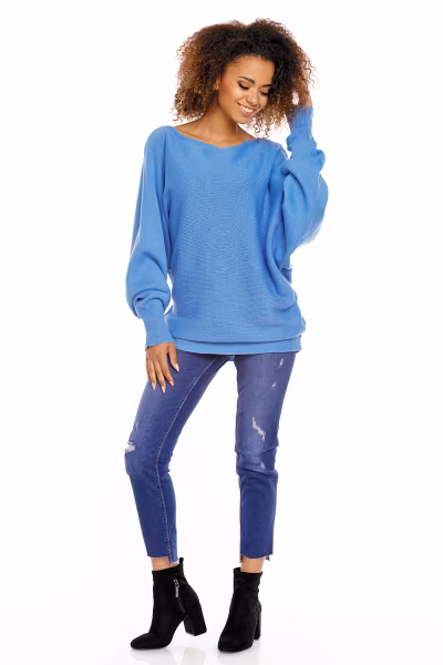 Sweter model 70003 Jeans - PeeKaBoo — zdjęcie 2