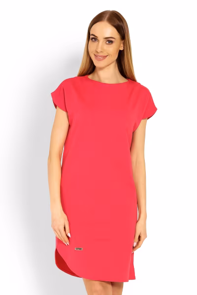 Sukienka Model 1629 Coral - PeeKaBoo — zdjęcie 1