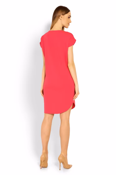 Sukienka Model 1629 Coral - PeeKaBoo — zdjęcie 3
