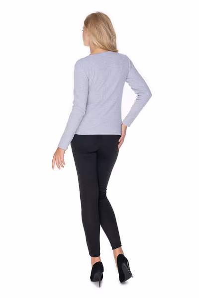 Bluzka Model 0165 Grey - PeeKaBoo — zdjęcie 3