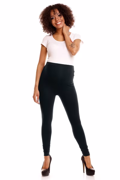 Legginsy Ciążowe Model 1469B Black - PeeKaBoo — zdjęcie 1