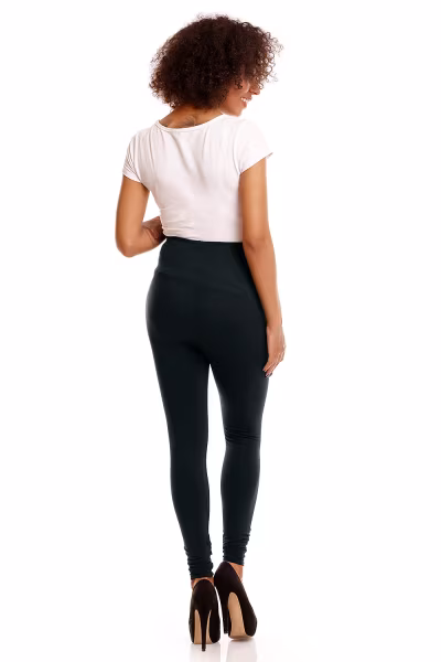 Legginsy Ciążowe Model 1469B Black - PeeKaBoo — zdjęcie 3