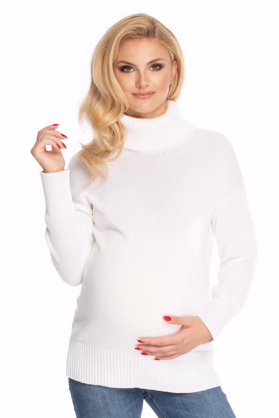 Golf Damski Model 70037 Cream - PeeKaBoo — zdjęcie 1