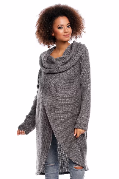 Sweter model 30051C Dark Gray - PeeKaBoo — zdjęcie 1