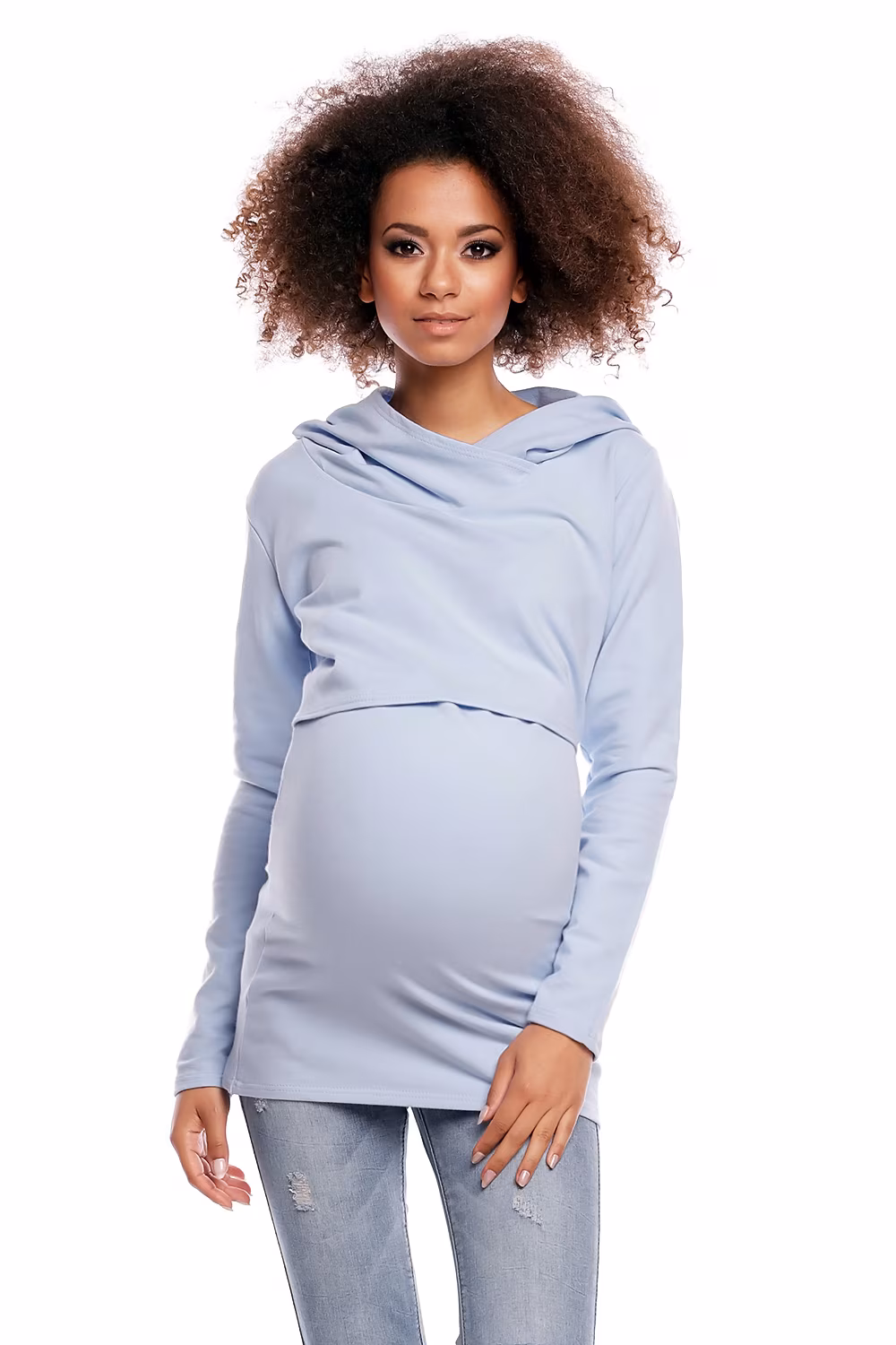 Bluza model 1473 Sky Blue - PeeKaBoo