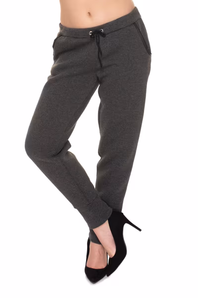 Spodnie Dresowe Model 0195 Grafit - PeeKaBoo — zdjęcie 1
