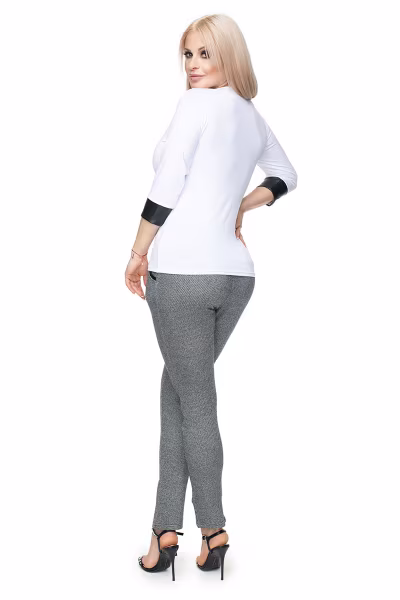 Bluzka Model 0102 White - PeeKaBoo — zdjęcie 3