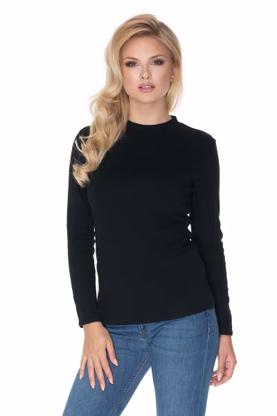 Bluzka Model 0166 Black - PeeKaBoo — zdjęcie 1