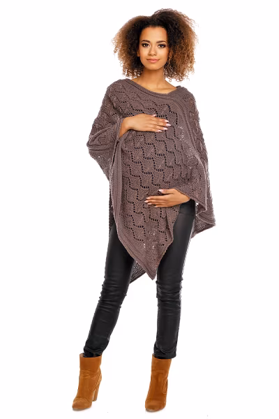 Poncho model 30012C Mocca - PeeKaBoo — zdjęcie 1