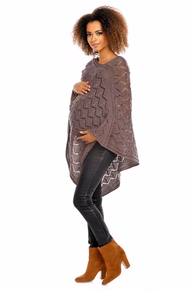 Poncho model 30012C Mocca - PeeKaBoo — zdjęcie 3