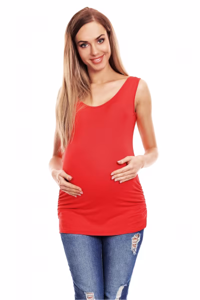 Koszulka ciążowa Model 0141 Coral - PeeKaBoo — zdjęcie 1