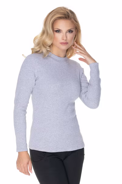 Bluzka Model 0166 Grey - PeeKaBoo — zdjęcie 1