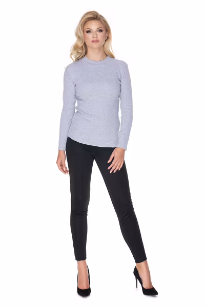 Bluzka Model 0166 Grey - PeeKaBoo — zdjęcie 2