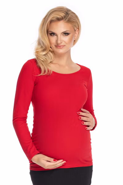 Bluzka Model 1708 Red - PeeKaBoo — zdjęcie 1